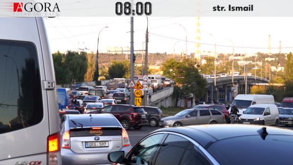 Focar în trafic! Soluții pentru ambuteiajele din Chișinău, sugerate de cititorii AGORA: Transport public, parcări sau centură de ocolire a orașului (VIDEO)