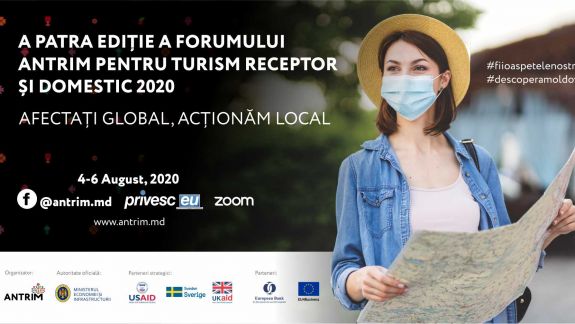 Forumul ANTRIM pentru Turism Receptor și Domestic a ajuns la cea de-a patra ediție. Se va discuta despre orientarea industriei turismului, în contextul COVID-19