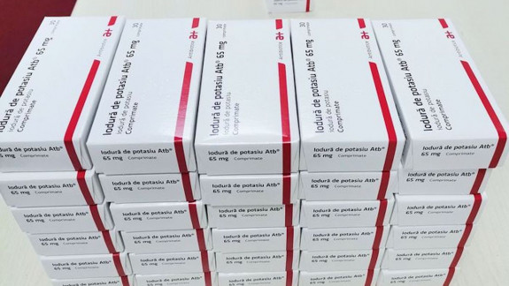 Gîlca: Ministerul Sănătății a început distribuirea pastilelor de iodură de potasiu către instituțiile medicale primare
