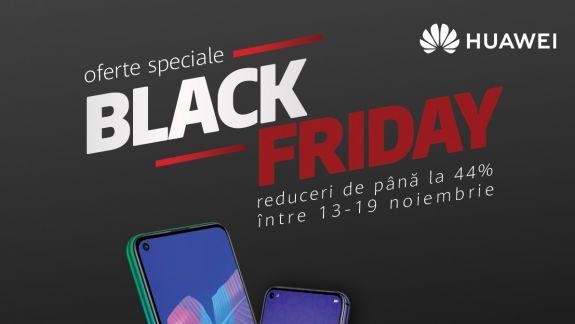 Huawei anunță Black Friday pentru piața din Republica Moldova cu reduceri de până la 44% pentru dispozitive importante din portofoliu