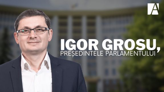 Igor Grosu, ales președinte al noului Parlament 