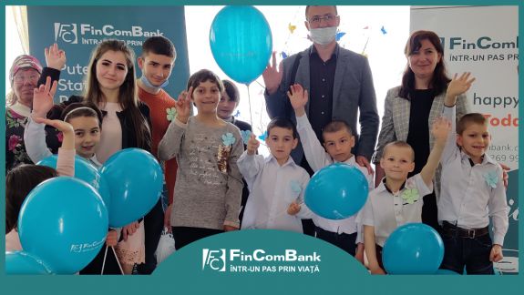 „Inspiră copilul pentru un viitor mai bun” - campanie marca FinComBank, desfășurată al doilea an consecutiv