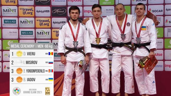 Judocanul Denis Vieru a câștigat Grand Slam-ul de la Abu Dhabi
