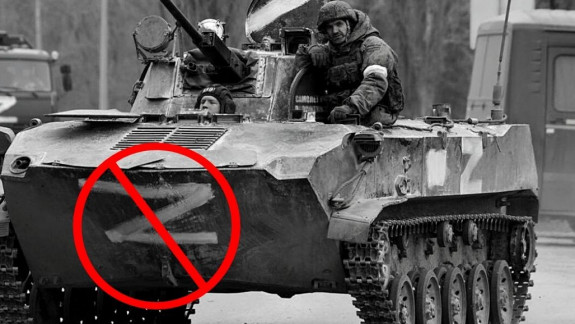 Literele, panglicile și simbolurile folosite în acțiuni de agresiune militară sau în crime de război, interzise în Moldova