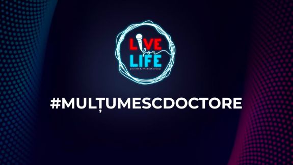 Concert online dedicat medicilor, de ziua lor profesională – îndemn pentru responsabilizare LIVE for LIFE