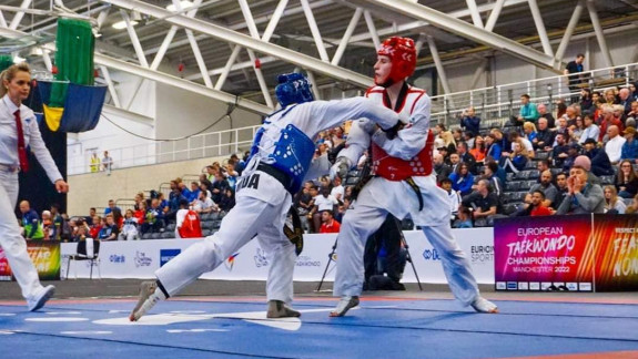 Luptătorul Vadim Dimitrov s-a clasat pe locul 5 la Campionatul European de taekwondo