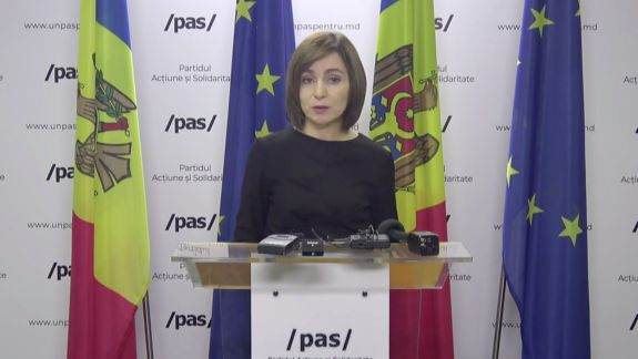 Maia Sandu cheamă oamenii în stradă: „Vă îndemn să ieșim mâine să apărăm dreptul nostru pentru o țară în care este ordine și dreptate”