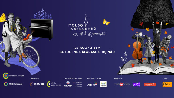 Muzicieni din Austria, Hong Kong, Ucraina și Moldova vor urca pe scena Festivalului Moldo Crescendo în perioada 27 august - 3 septembrie