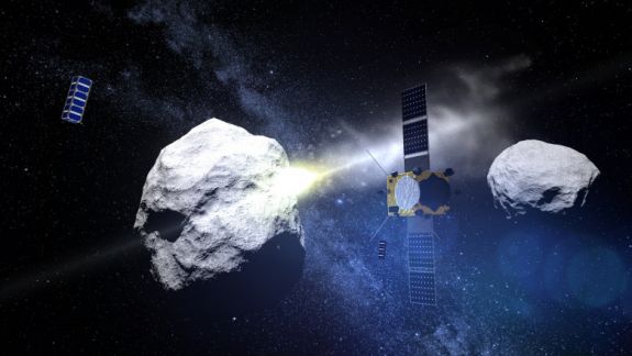 NASA a lansat prima misiune de apărare planetară. O navetă va intra intenționat într-un asteroid pentru a-i modifica orbita (VIDEO)