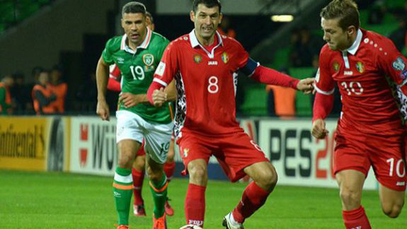 Naționala de fotbal a Moldovei pierde meciul cu Irlanda