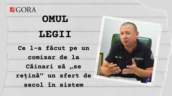 Omul legii: Ce l-a făcut pe un comisar de la Căinari să „se rețină” un sfert de secol în sistem (LONGREAD, FOTO)