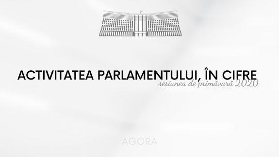 Peste 120 de ore de dezbateri și 133 de legi adoptate: Activitatea Parlamentului în sesiunea de primăvară, în cifre (GRAFIC)
