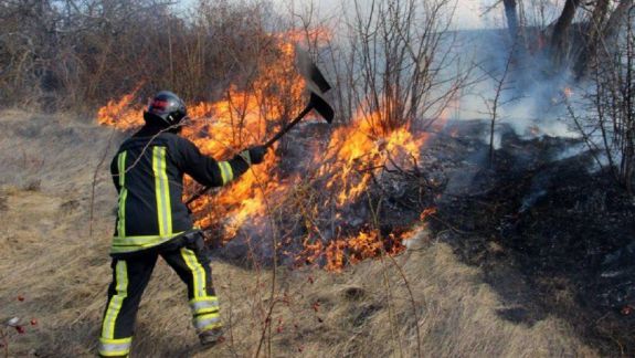 Pompierii, puși pe jar în weekend: Au stins peste 50 de incendii de vegetație