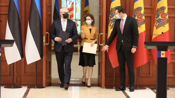Președintele Estoniei, în vizită la Chișinău: Sprijinim în totalitate R. Moldova