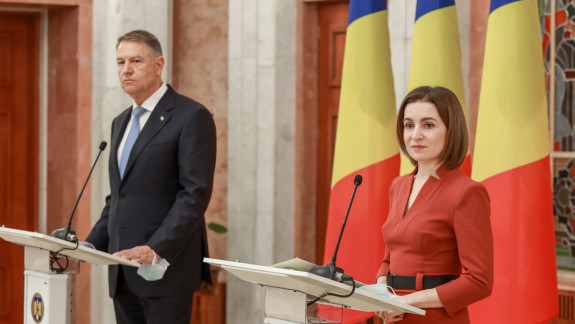 Klaus Iohannis, după întrevederea cu Maia Sandu: „Nu vom abandona Republica Moldova” (VIDEO)