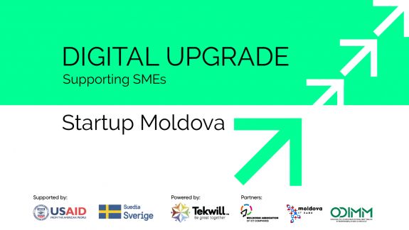 Se caută soluții pentru digitalizarea IMM-urilor! Participă și tu la Startup Moldova „Digital upgrade” 