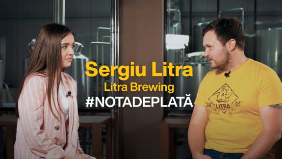 Sergiu Litra, despre cum să îți crești afacerea pe timp de COVID-19, să produci bere în R. Moldova, termen de valabilitate și furtul miliardului | Nota de Plată (VIDEO)