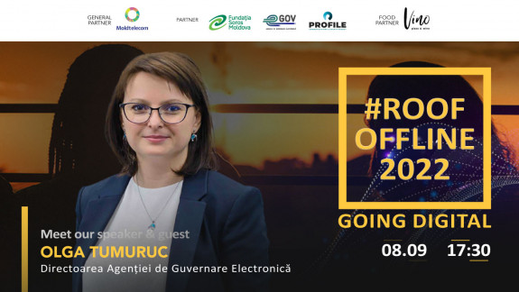 Speakerii #ROOFOFFLINE: Despre realizările și provocările în educarea unei națiuni digitale, aflăm de la directoarea Agenției de Guvernare Electronică 