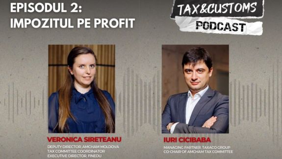 Tax&Customs Podcast: Impozitul pe profit - ce este și cum se calculează  (VIDEO)