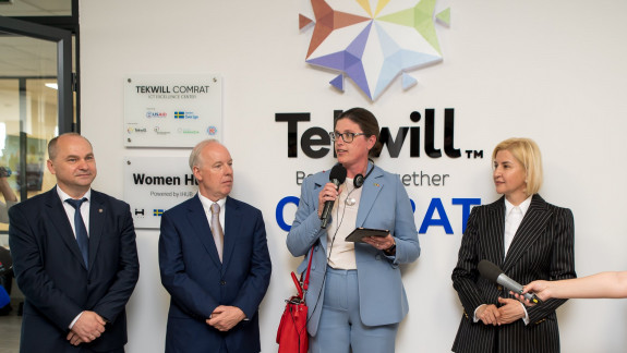 Tekwill - acum și în Comrat! Un nou centru de excelență în IT a fost deschis în autonomia găgăuză (VIDEO)