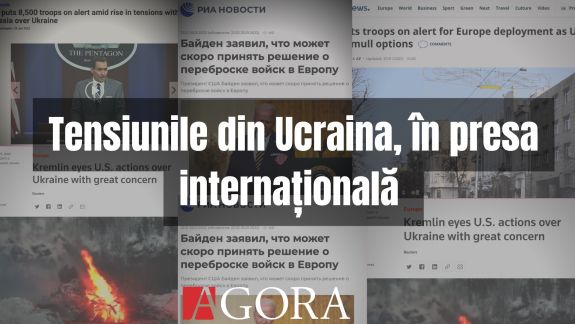 Tensiunile din Ucraina, în presa internațională. Cum este tratat subiectul și cum sunt puse accentele de diverse publicații 