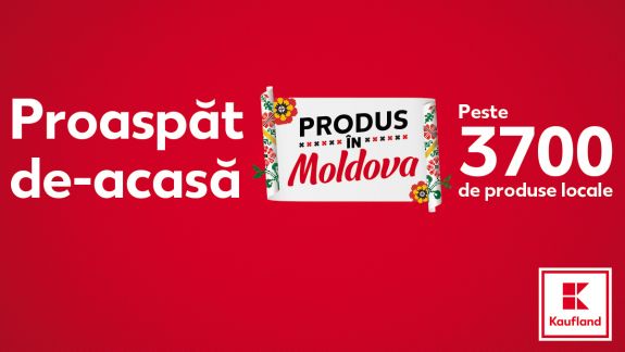 Mai aproape de furnizorii locali. Kaufland lansează campania „Proaspăt de acasă. Produs în Moldova”
