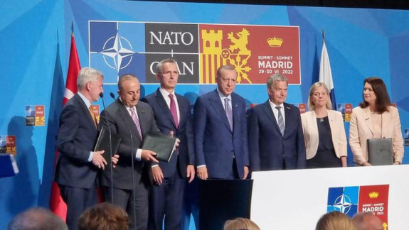 Turcia susține candidatura Finlandei și Suediei pentru aderarea la NATO