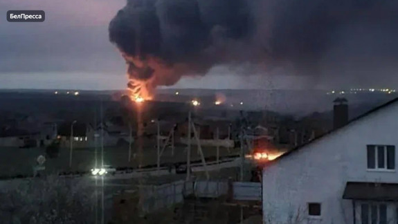 Rusia: Un depozit de muniții din regiunea Belgorod a luat foc. Explozii repetate în timpul nopții