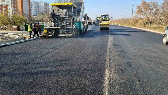 Un segment al drumului R1, care traversează orașele Vatra și Strășeni – reparat în proporție de 90%