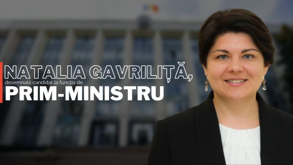 UPDATE: Ultima oră! Natalia Gavrilița, desemnată prim-ministră