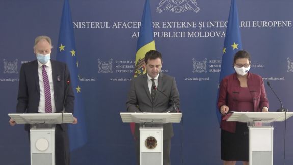 Vicepremierul Nicu Popescu a avut întrevederi cu doi oficiali europeni de rang înalt: „UE este un partener strategic pentru țara noastră”