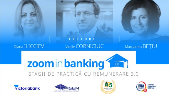Ediția a treia a proiectului dedicat studenților „Zoom in Banking | Stagii de practică cu remunerare” începe la Victoriabank