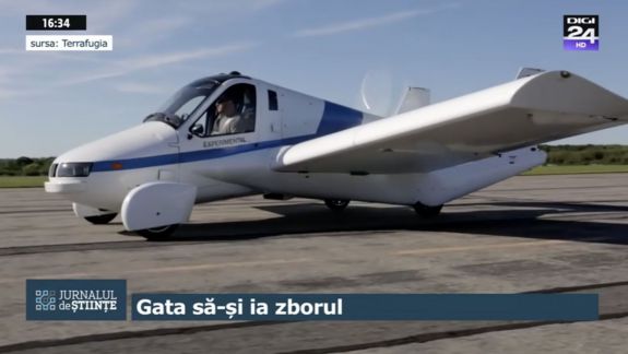 VIDEO. Mașina zburătoare care ar putea fi scoasă la vânzare anul viitor