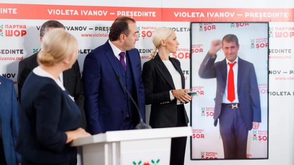 Violeta Ivanova și-a prezentat programul electoral. Ilan Șor: Vom transforma Moldova într-un mic Singapore