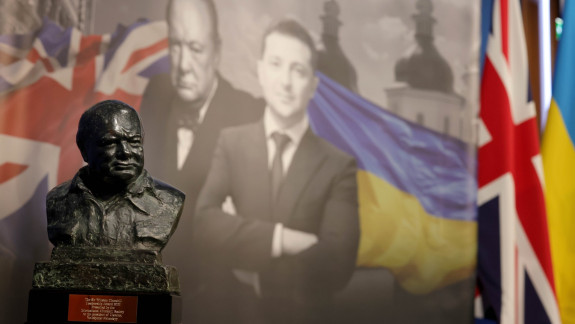 Zelenski a primit premiul Winston Churchill pentru Leadership: Istoria nu-i va uita pe cei care au ales să ajute Ucraina
