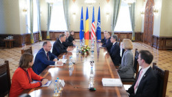 Ministeriala începe la București. Este primul eveniment NATO de rang înalt de la începutul războiului