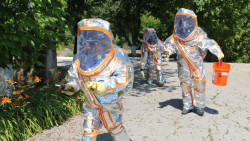 Salvatorii vor desfășura un exercițiu demonstrativ de lichidare a consecințelor unui accident nuclear