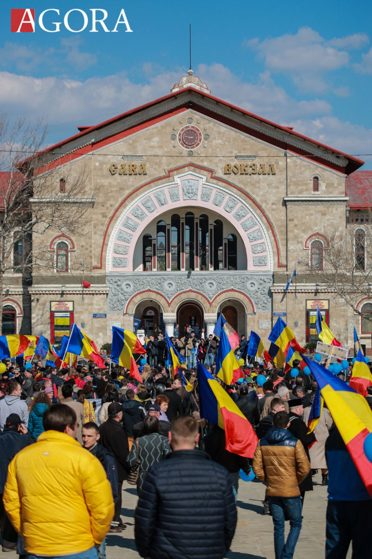 GALERIE FOTO: Ziua Unirii sărbătorită la Chișinău