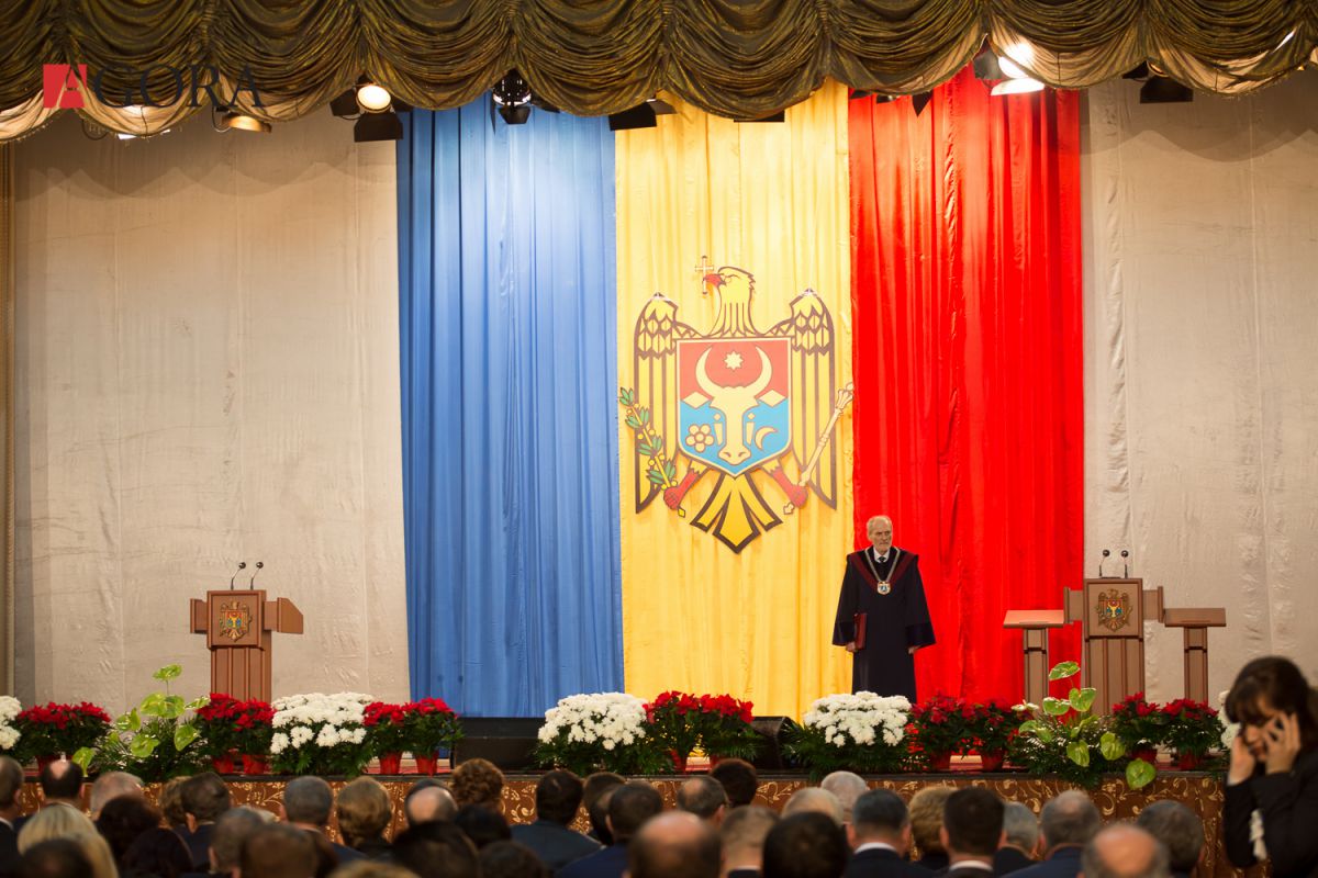 GALERIE FOTO. Ceremonia de învestire a lui Igor Dodon în funcția de șef al statului, în imagini