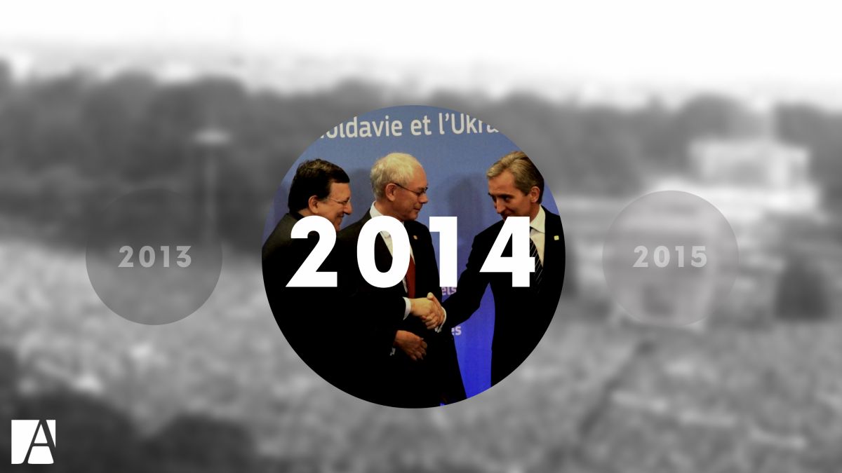 Calendarul Independenței: Anul 2014 - jaful secolului, semnarea Acordului de Asociere cu UE și liberalizarea regimului de vize 
