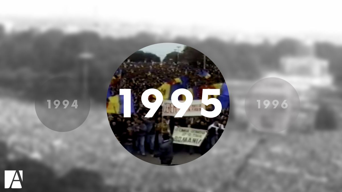 Calendarul Independenței. Anul 1995, în istoria RM: Ample proteste ale studenților, alegeri locale, privatizări în masă și primul bașcan la UTAG (FOTO/VIDEO)