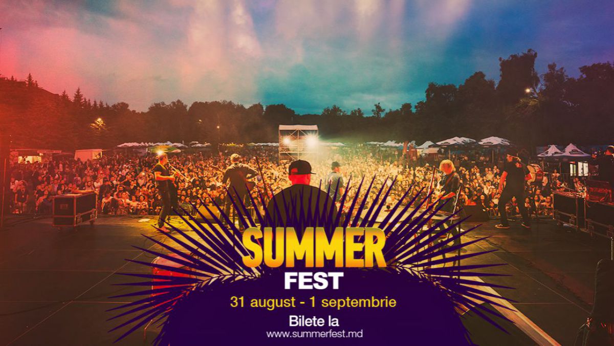 Ce găsiți la cel mai mare festival al anului Chișinău Summer Fest