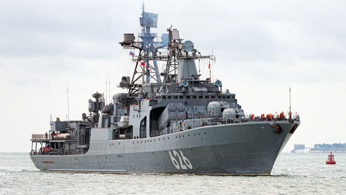 Большой противолодочный корабль вице адмирал