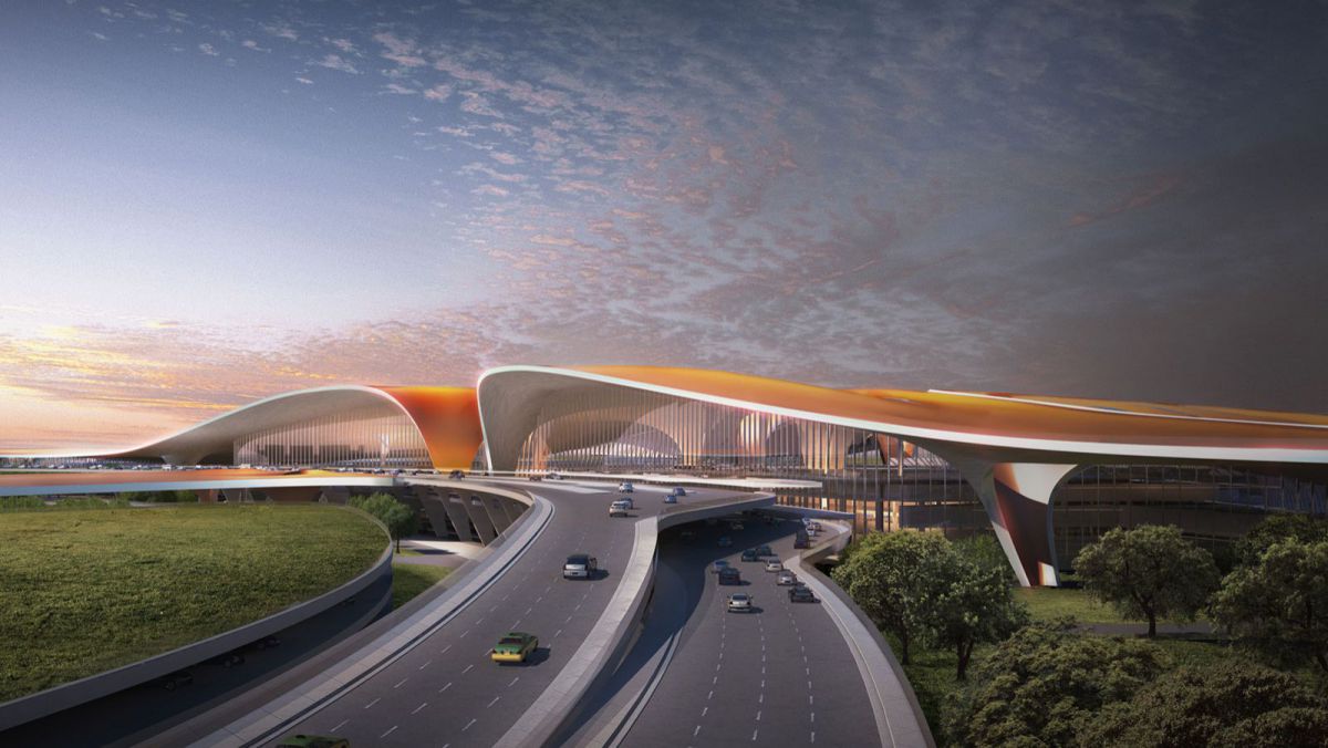 VIDEO. Cel mai mare aeroport din