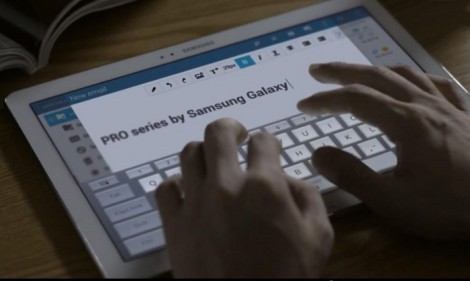 (video) Samsung publică prima reclamă TV cu Galaxy NotePRO 12.2