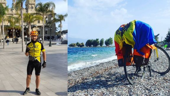 111 zile pe două roți. Un moldovean s-a pornit să descopere lumea de pe bicicletă: „Începi să te bucuri de lucrurile mărunte”