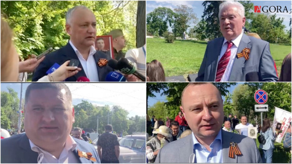 17 deputați riscă amendă pentru afișarea panglicii „Sf. Gheorghe” la marșul din 9 mai. Șeful IGP: E necesară ridicarea imunității parlamentare