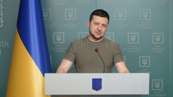 Volodimir Zelenski a adresat un nou mesaj națiunii. „Nu este sânge pe steagul nostru”