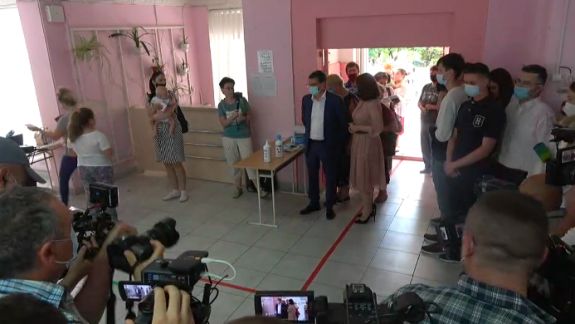 Președintele interimar PAS, Igor Grosu, își exprimă dreptul la vot (LIVE)