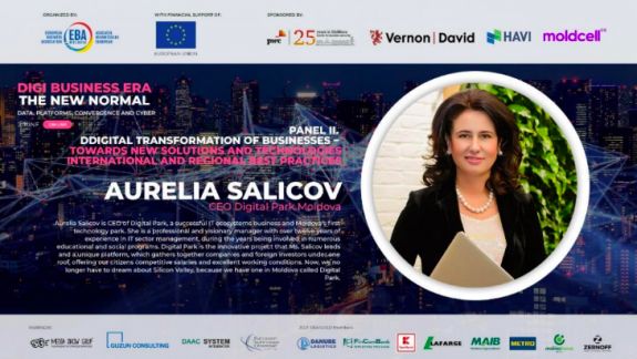Aurelia Salicov, directoare executivă Digital Park Moldova